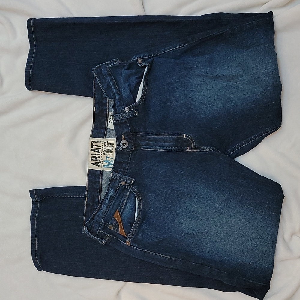Mens Ariat A7 Rocker Straight Jean's Size 36/32